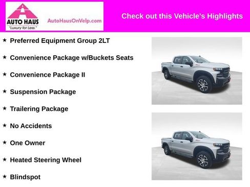 Used 2019 Chevrolet Silverado 1500 LT Trail Boss AWD/4WD image 3