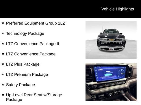 Certified 2024 Chevrolet Silverado 1500 LTZ w/ LTZ Premium Package AWD/4WD image 16