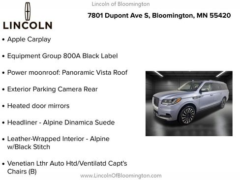 Used 2022 Lincoln Navigator L Black Label image 5