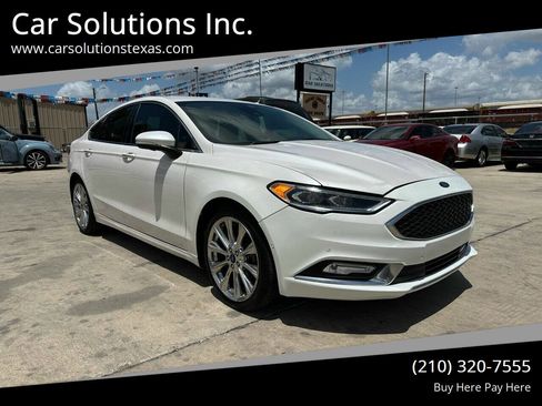 Used 2017 Ford Fusion Platinum image 1