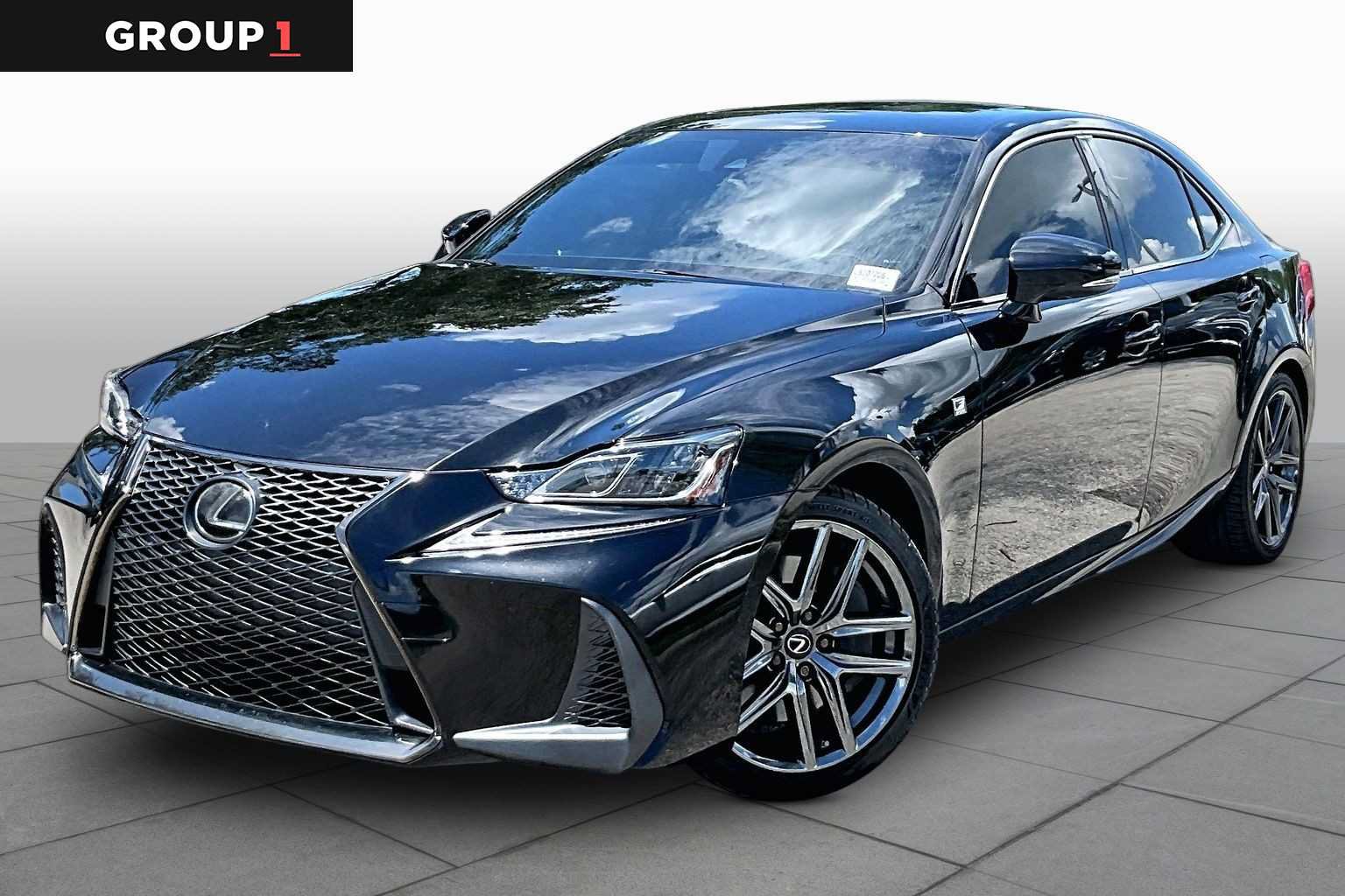 Used 2020 Lexus IS 300 F Sport w/ Blackline Edition RWD image 1