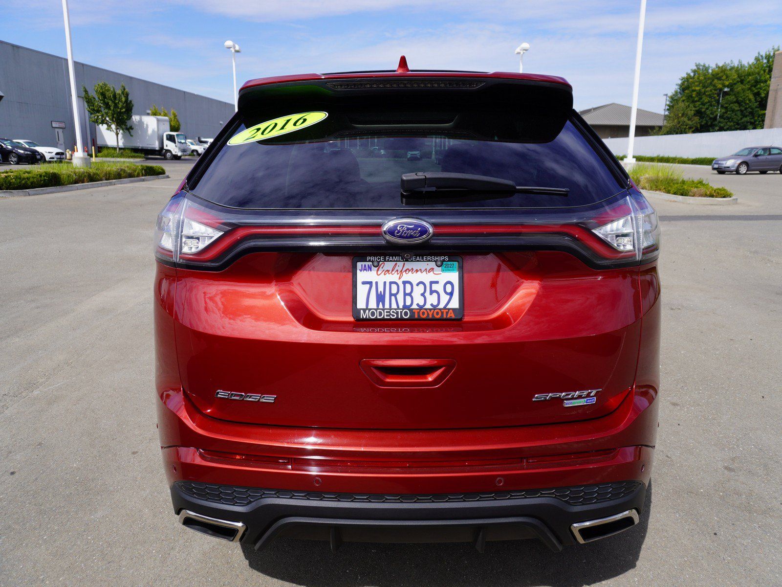 Used 2016 Ford Edge Sport w/ Equipment Group 401A AWD/4WD image 9