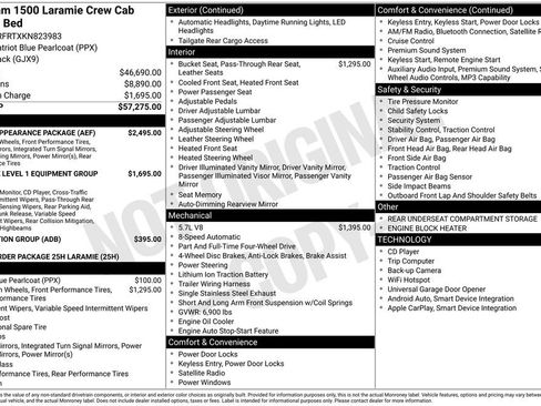 Used 2019 RAM 1500 Laramie w/ Sport Appearance Package image 32