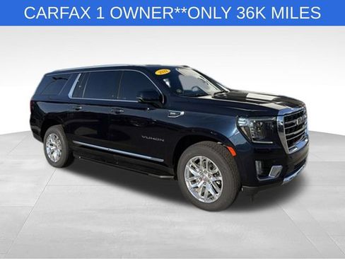 Used 2022 GMC Yukon XL SLT w/ SLT Luxury Package AWD/4WD image 1