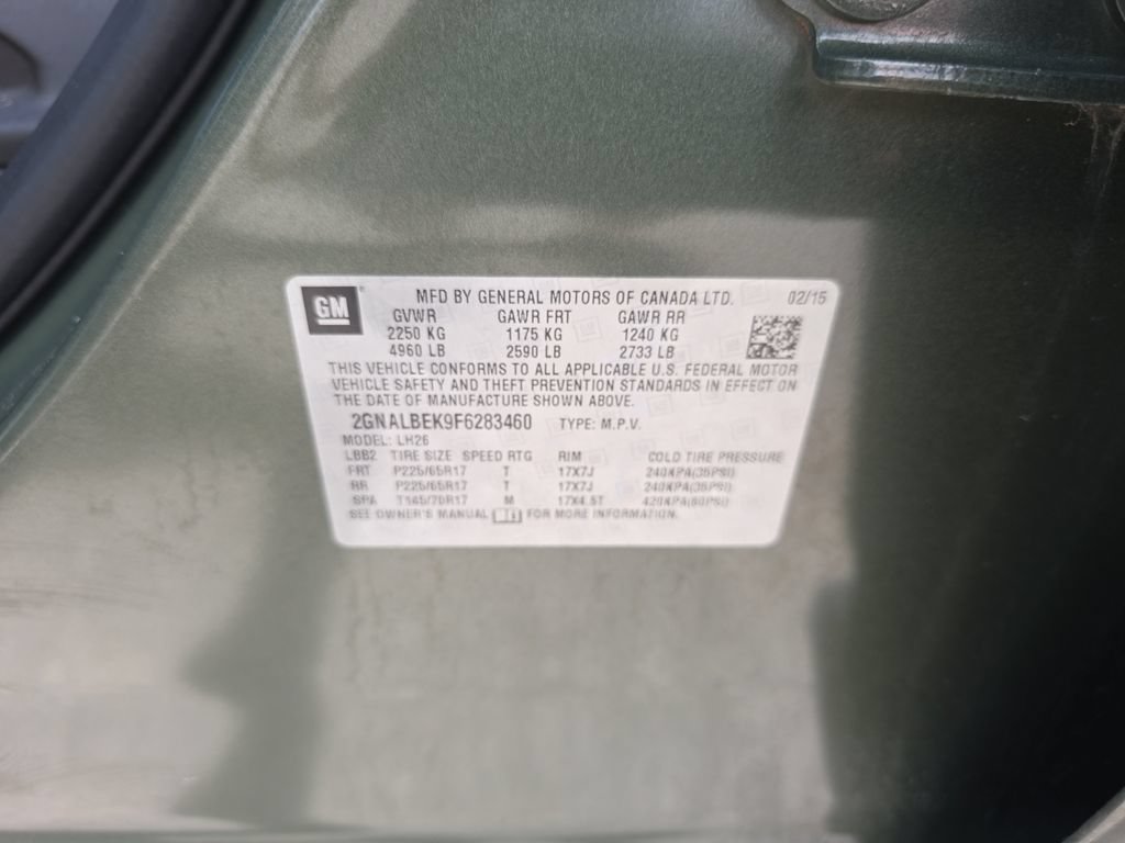 Used 2015 Chevrolet Equinox LT w/ Driver Convenience Package FWD image 33