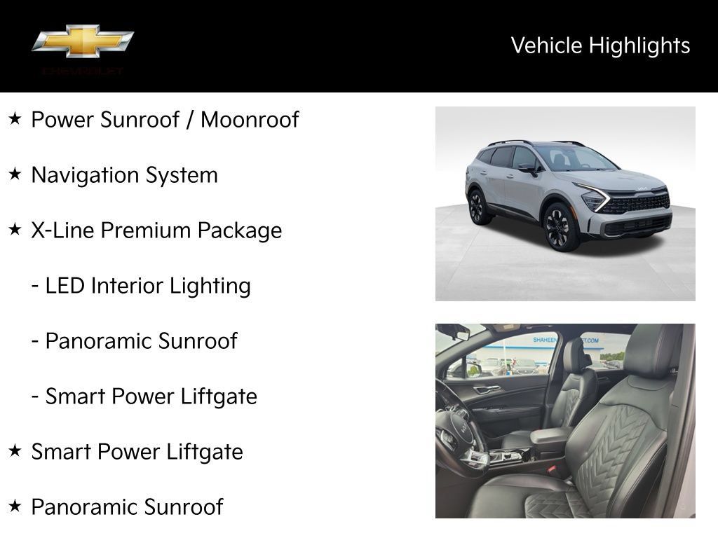 Used 2024 Kia Sportage X-Line w/ X-Line Premium Package AWD/4WD image 19