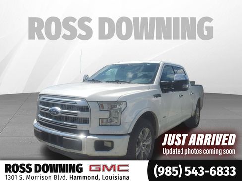 Used 2015 Ford F150 Platinum w/ Equipment Group 701A Luxury RWD image 1