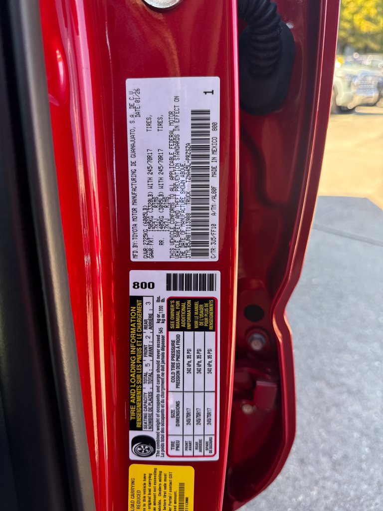 Certified 2026 Toyota Tacoma SR5 AWD/4WD image 36