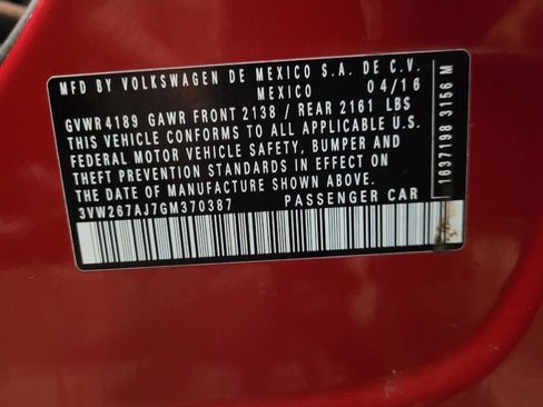 Used 2016 Volkswagen Jetta S FWD image 33