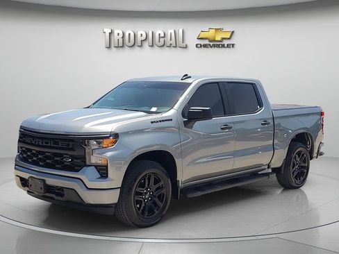 Used 2024 Chevrolet Silverado 1500 Custom w/ LPO, Dark Essentials Package RWD image 1