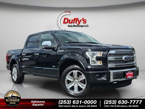 Used 2015 Ford F150 Platinum w/ Technology Package image 1