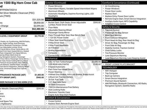 Used 2025 RAM 1500 Big Horn AWD/4WD image 6