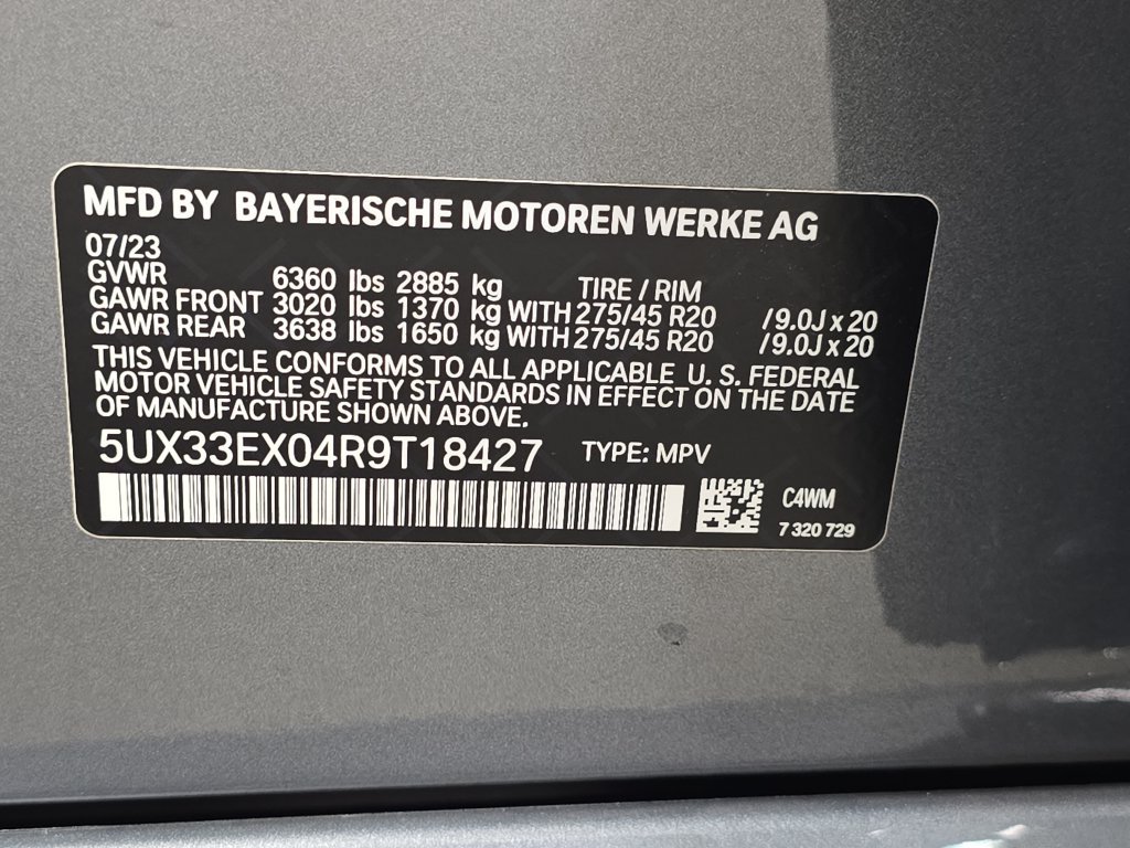 Certified 2024 BMW X6 xDrive40i w/ Premium Package AWD/4WD image 34
