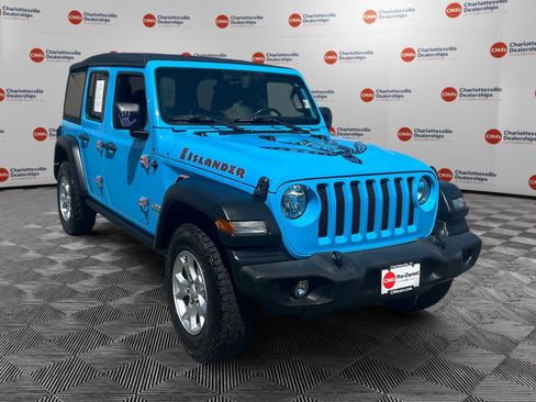 Used 2021 Jeep Wrangler Unlimited Sport AWD/4WD image 7