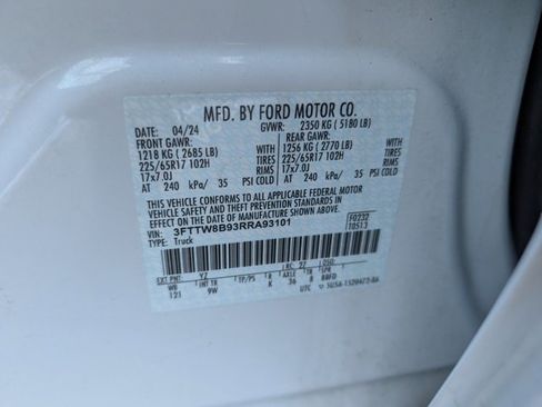 Used 2024 Ford Maverick XL w/ Equipment Group 100A Standard image 38