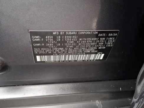 Certified 2025 Subaru Outback Premium AWD/4WD image 50