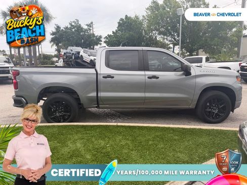 Used 2023 Chevrolet Silverado 1500 Custom RWD image 3