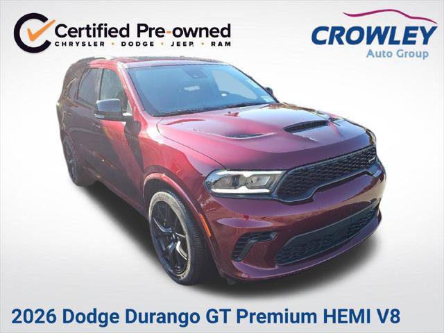 Certified 2026 Dodge Durango GT AWD/4WD image 1