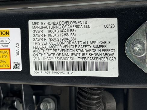 Used 2023 Honda Accord EX image 28