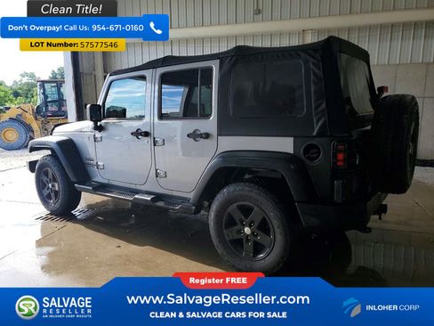 Used 2014 Jeep Wrangler Unlimited Sport w/ Quick Order Package 24S AWD/4WD image 3