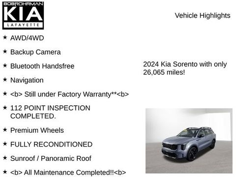Used 2024 Kia Sorento SX AWD/4WD image 7