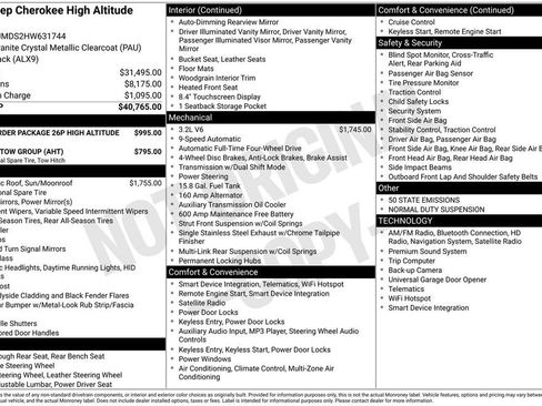 Used 2017 Jeep Cherokee High Altitude image 22