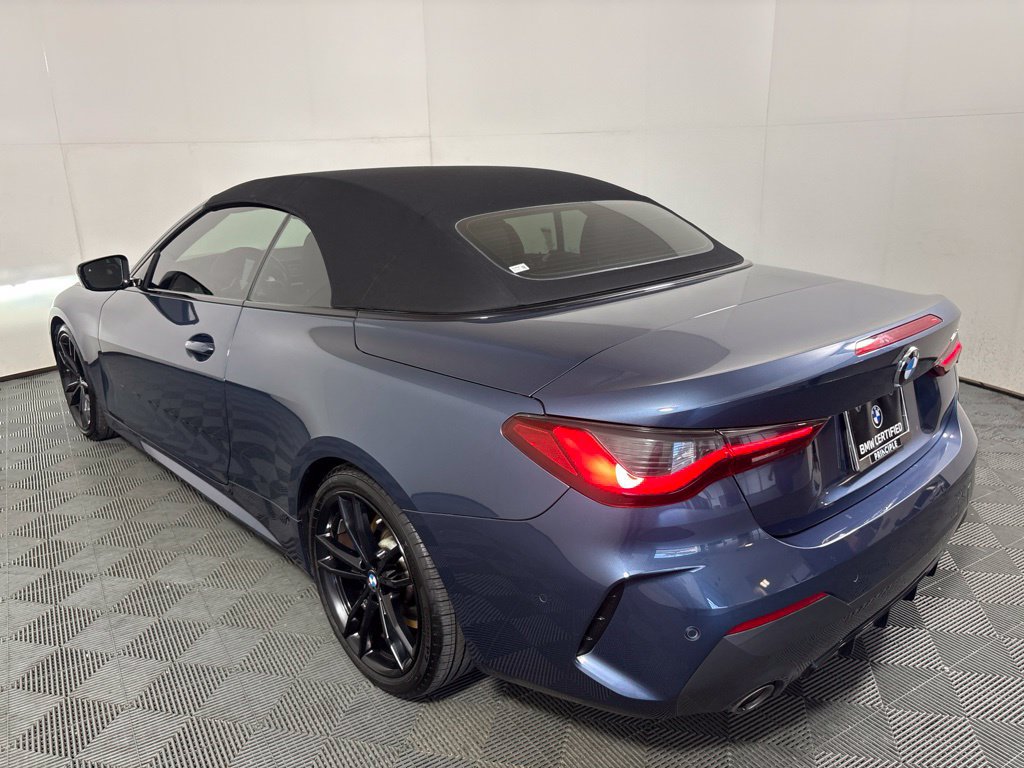 Used 2021 BMW 430i Convertible w/ M Sport Package RWD image 7