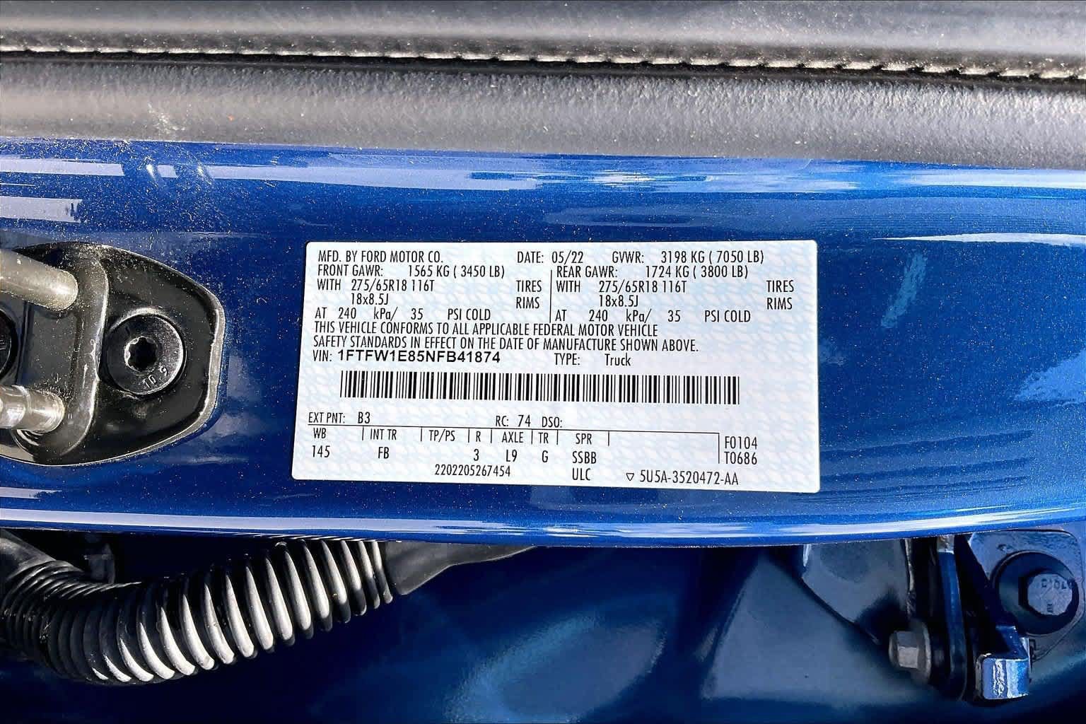 Used 2022 Ford F150 XLT w/ Equipment Group 302A High AWD/4WD image 20