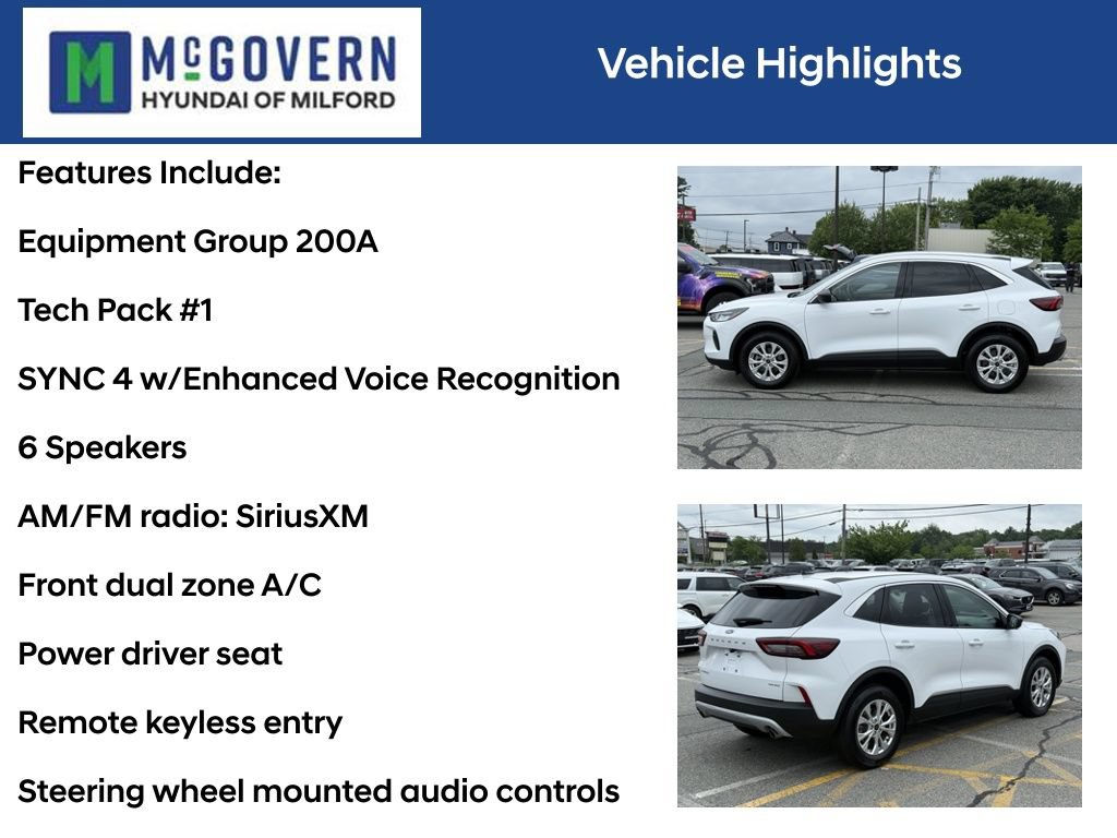 Used 2023 Ford Escape Active w/ Tech Pack #1 AWD/4WD image 4