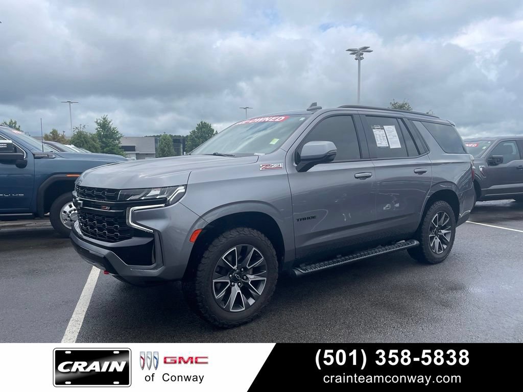 Used 2021 Chevrolet Tahoe Z71 w/ Z71 Off-Road Package AWD/4WD image 1
