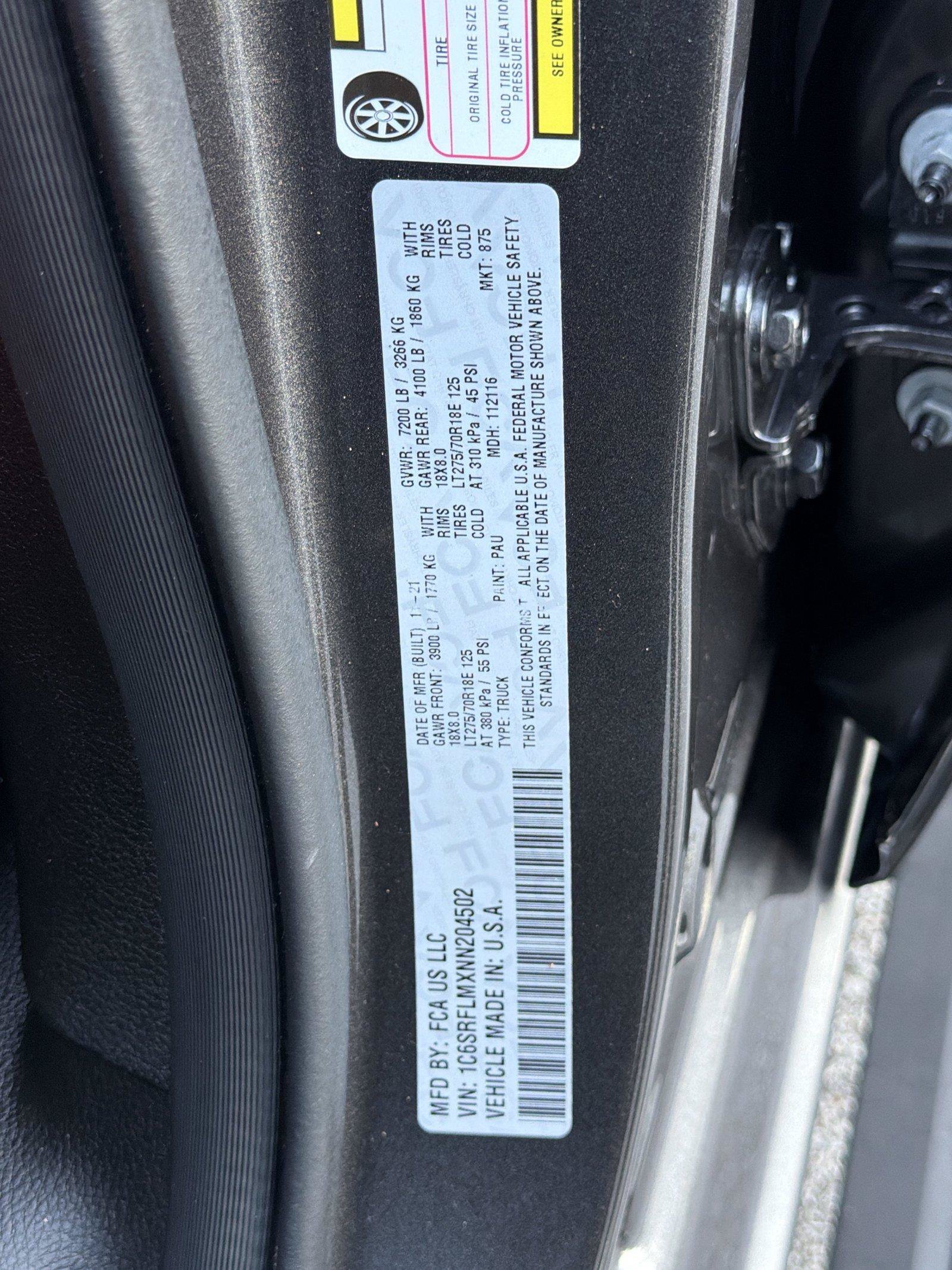 Used 2022 RAM 1500 Rebel w/ Rebel Level B Equipment Group AWD/4WD image 34