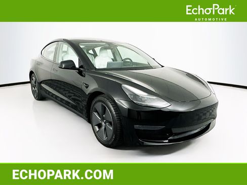 Used 2021 Tesla Model 3 Long Range AWD/4WD image 1