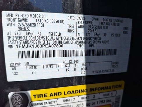 Certified 2023 Ford Expedition Max XLT AWD/4WD image 27