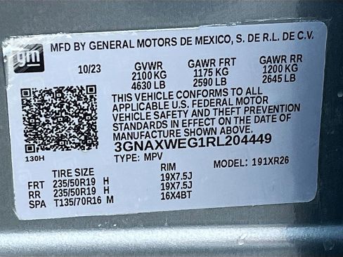 Used 2024 Chevrolet Equinox RS w/ LPO, Floor Liner Package AWD/4WD image 24