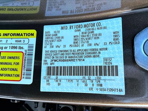 Used 2022 Ford Bronco Sport Big Bend w/ Convenience Package image 34