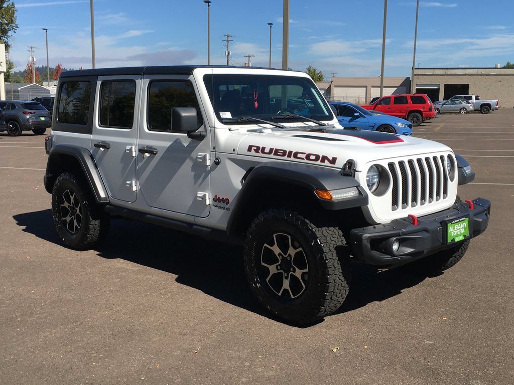 Used 2021 Jeep Wrangler Unlimited Rubicon AWD/4WD image 8
