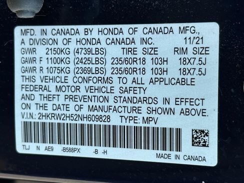 Used 2022 Honda CR-V EX image 15