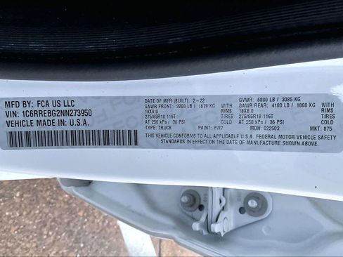 Used 2022 RAM 1500 Lone Star image 20