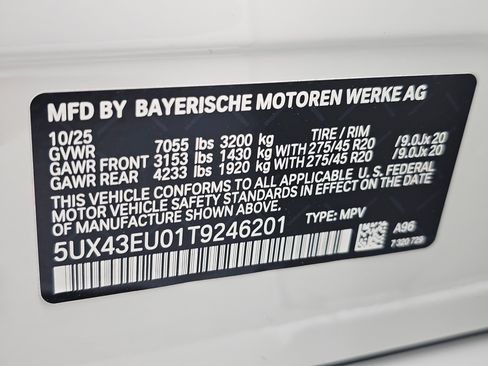 New 2026 BMW X5 xDrive50e w/ M Sport Package image 31