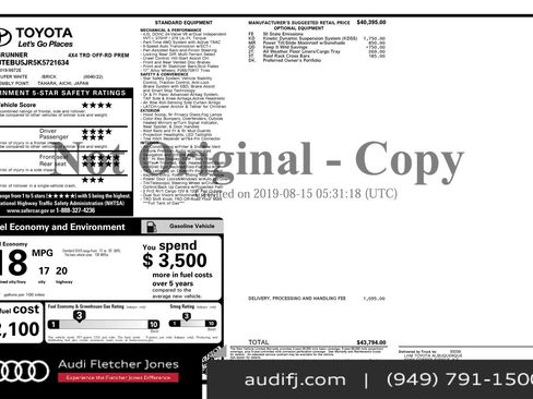 Used 2019 Toyota 4Runner TRD Off-Road Premium image 26