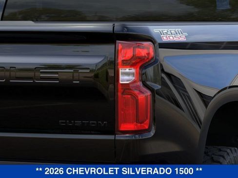 New 2026 Chevrolet Silverado 1500 Custom Trail Boss w/ Dark Appearance Package AWD/4WD image 12
