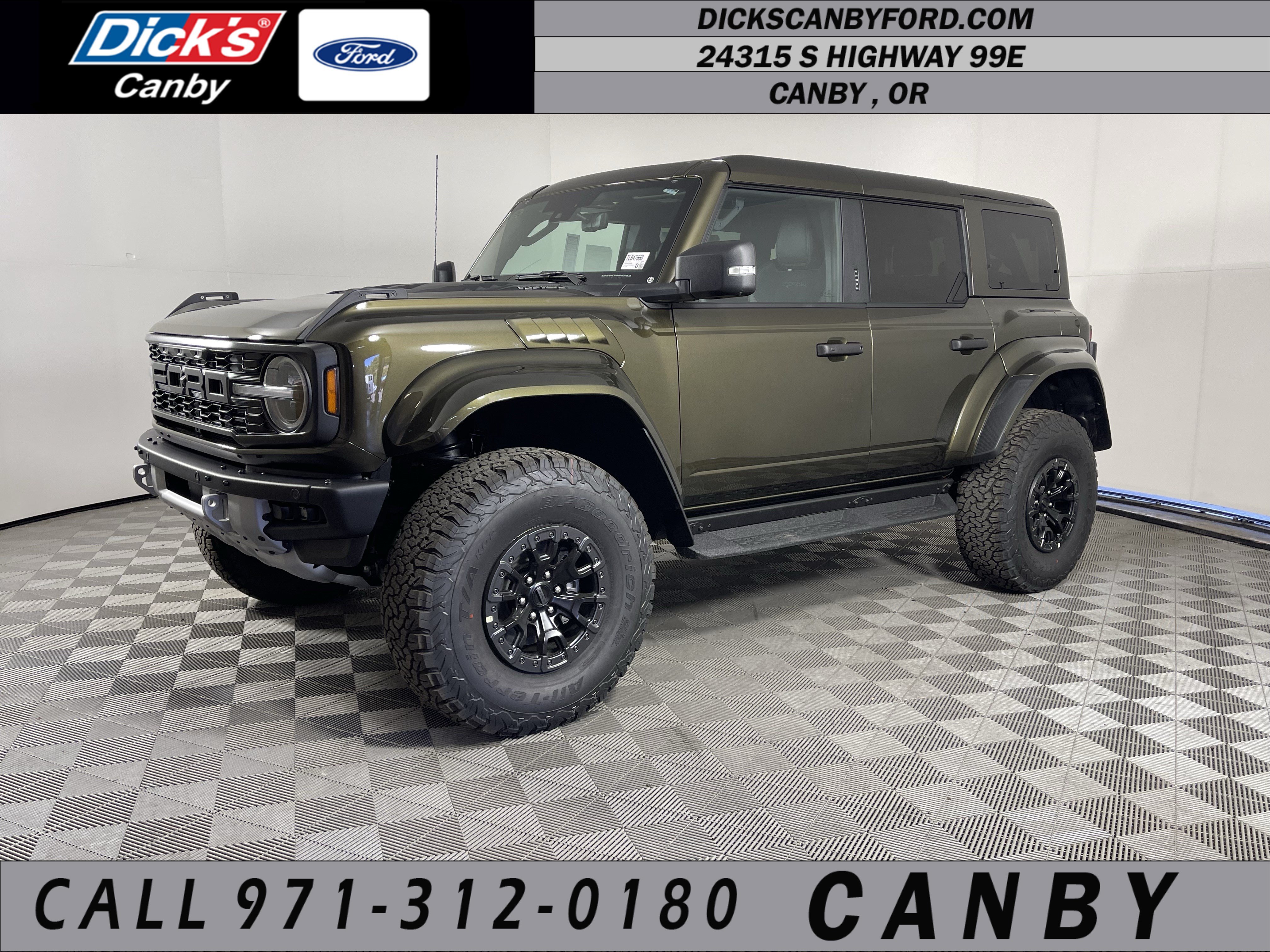 New 2026 Ford Bronco Raptor w/ Interior Carbon Fiber Pack AWD/4WD 360° Tour