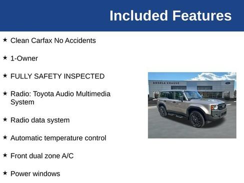 Used 2025 Toyota Land Cruiser 1958 AWD/4WD image 5
