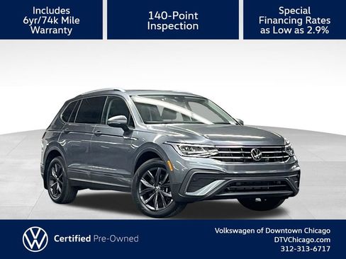 Used 2023 Volkswagen Tiguan SE w/ Panoramic Sunroof Package image 1