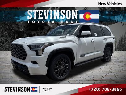 New 2026 Toyota Sequoia Platinum
