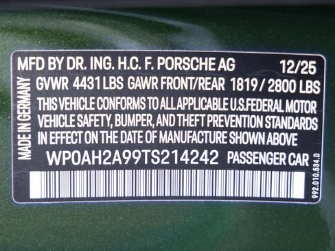 Certified 2026 Porsche 911 Carrera 4S AWD/4WD image 34
