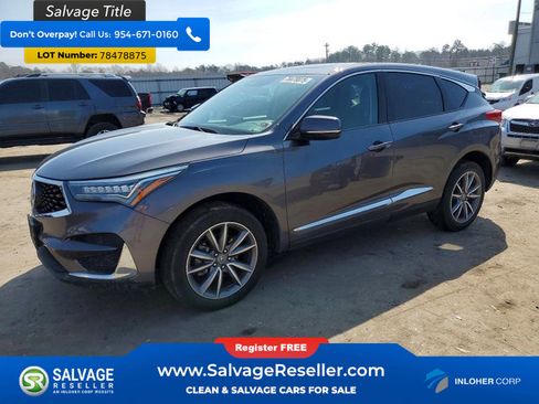 Used 2020 Acura RDX AWD w/ Technology Package image 1