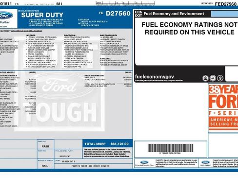 Used 2015 Ford F350 Lariat w/ Lariat Ultimate Package image 25