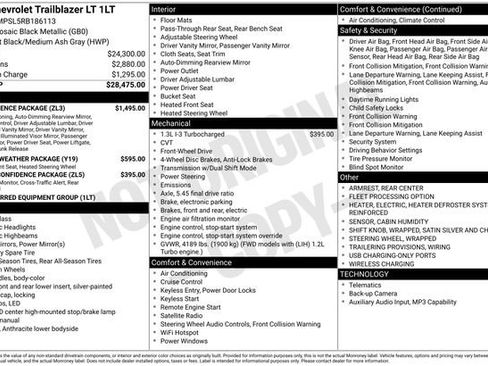 Used 2024 Chevrolet TrailBlazer LT w/ Convenience Package image 4