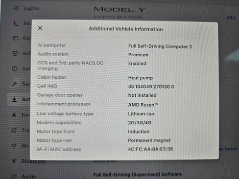 Used 2023 Tesla Model Y Long Range AWD/4WD image 3